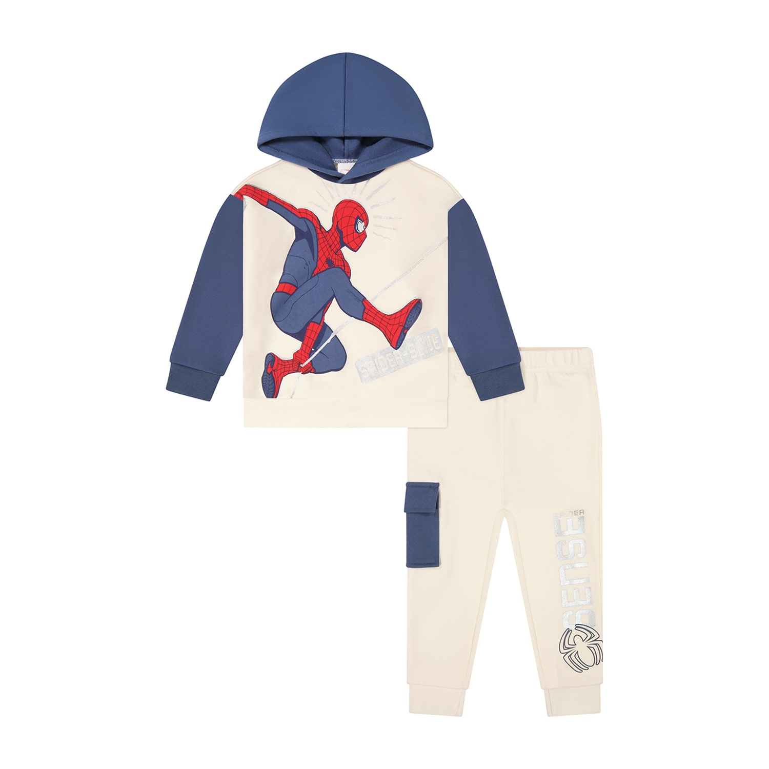 Toddler Boys Spiderman Fleece 2-pc. Pant Set
