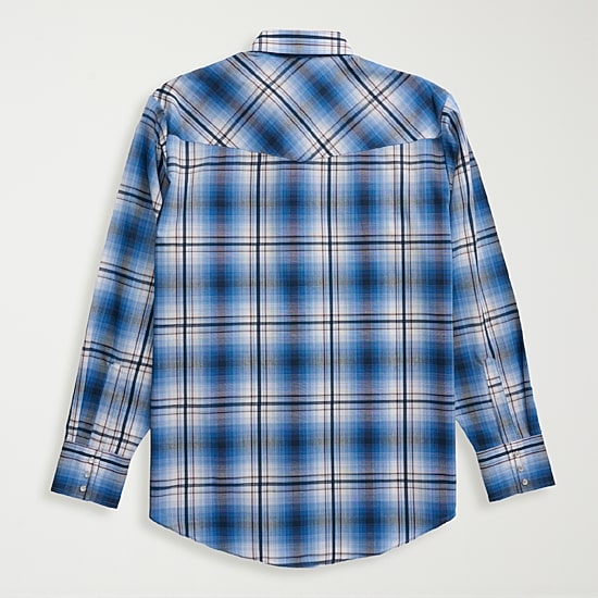 Ely Cattleman Mens Long Sleeve Western Shirt