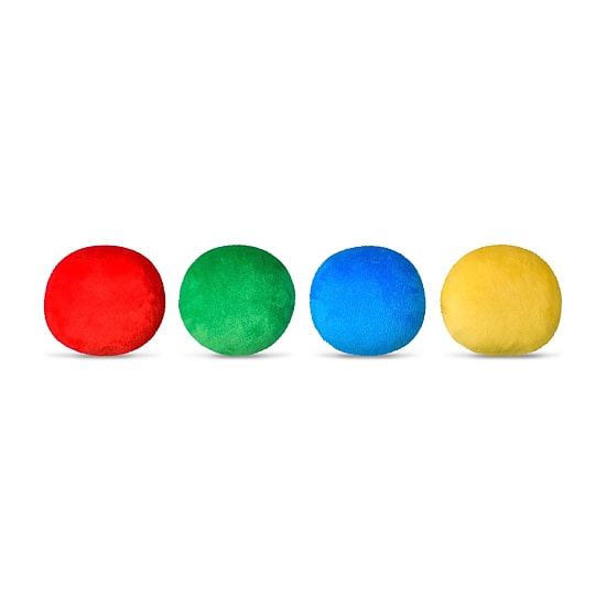 Iscream M&Ms Fleece Plush Pillow