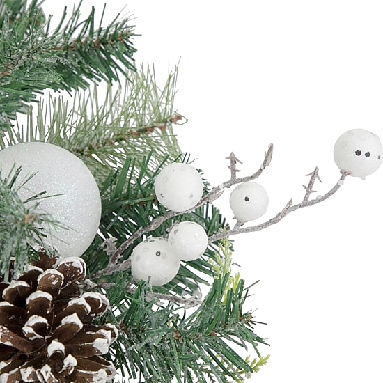 Northlight Pine Berry And Ornament Wreath