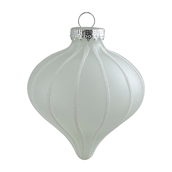 Northlight Stripes Glass 3-pc. Christmas Ornament