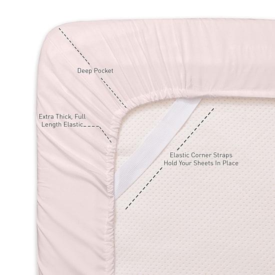 Sweet Home Collection™ 18"-24" Extra Deep Pocket, Double Brushed High End Microfiber Sheet Set