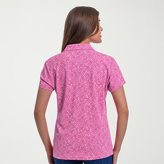 Antigua Fall 2025 Womens Short Sleeve Polo Shirt