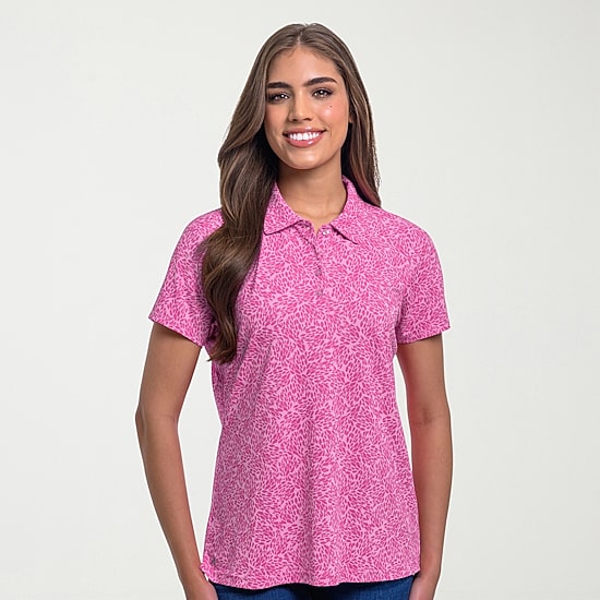 Antigua Fall 2025 Womens Short Sleeve Polo Shirt