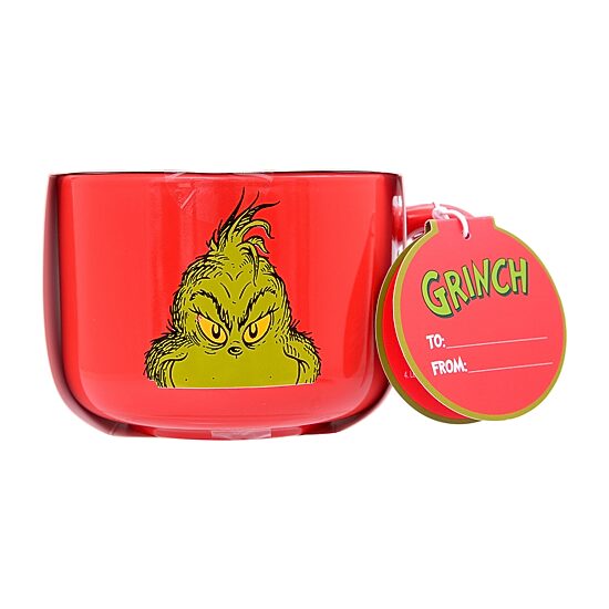 Dr. Seuss Grinch Mug Cake Set