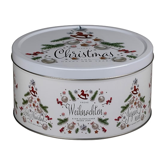Holiday Butter Cookie Tin