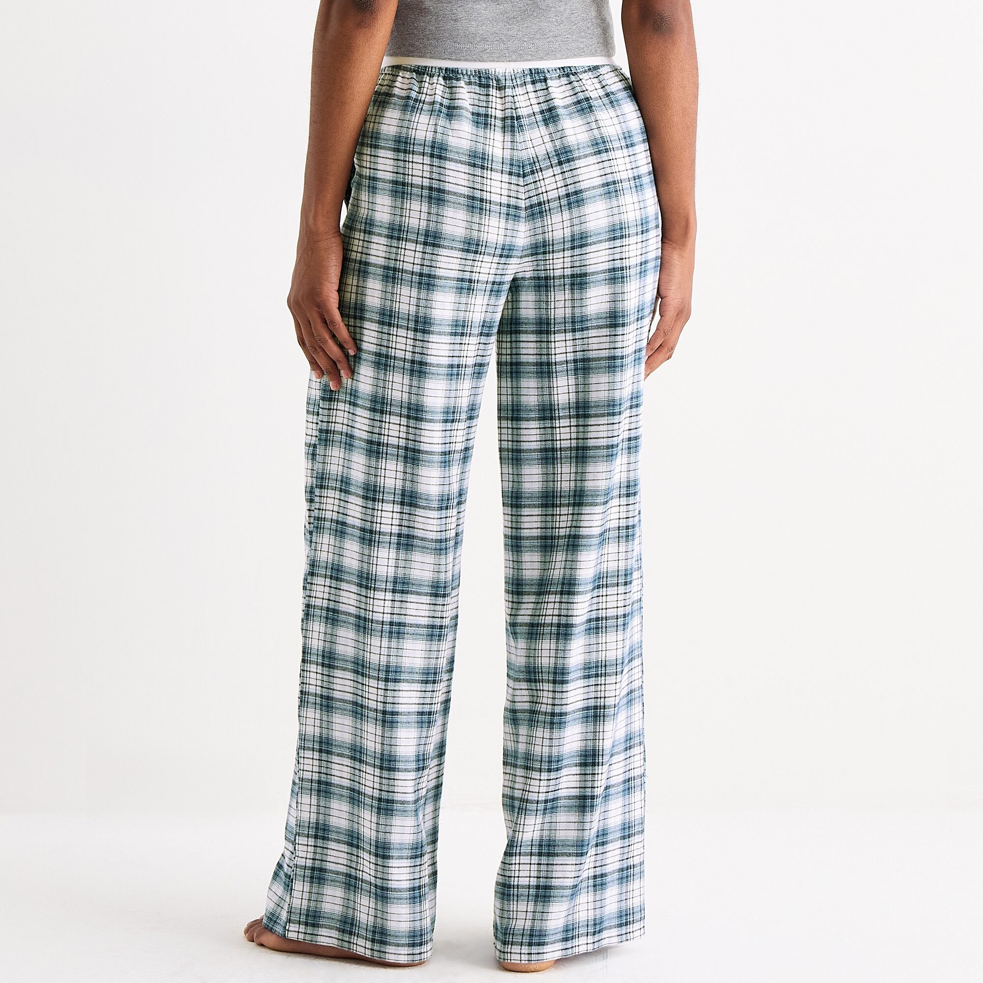 Arizona Womens Juniors Flannel Pajama Pants