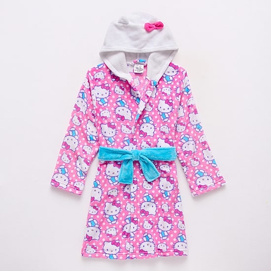 Little & Big Kid Girls Knee Length Hello Kitty Long Sleeve Robe