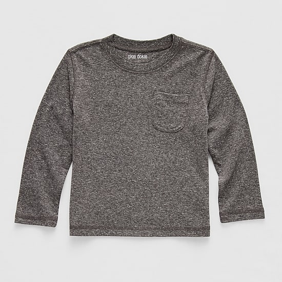 Okie Dokie Boys Round Neck Long Sleeve T-Shirt