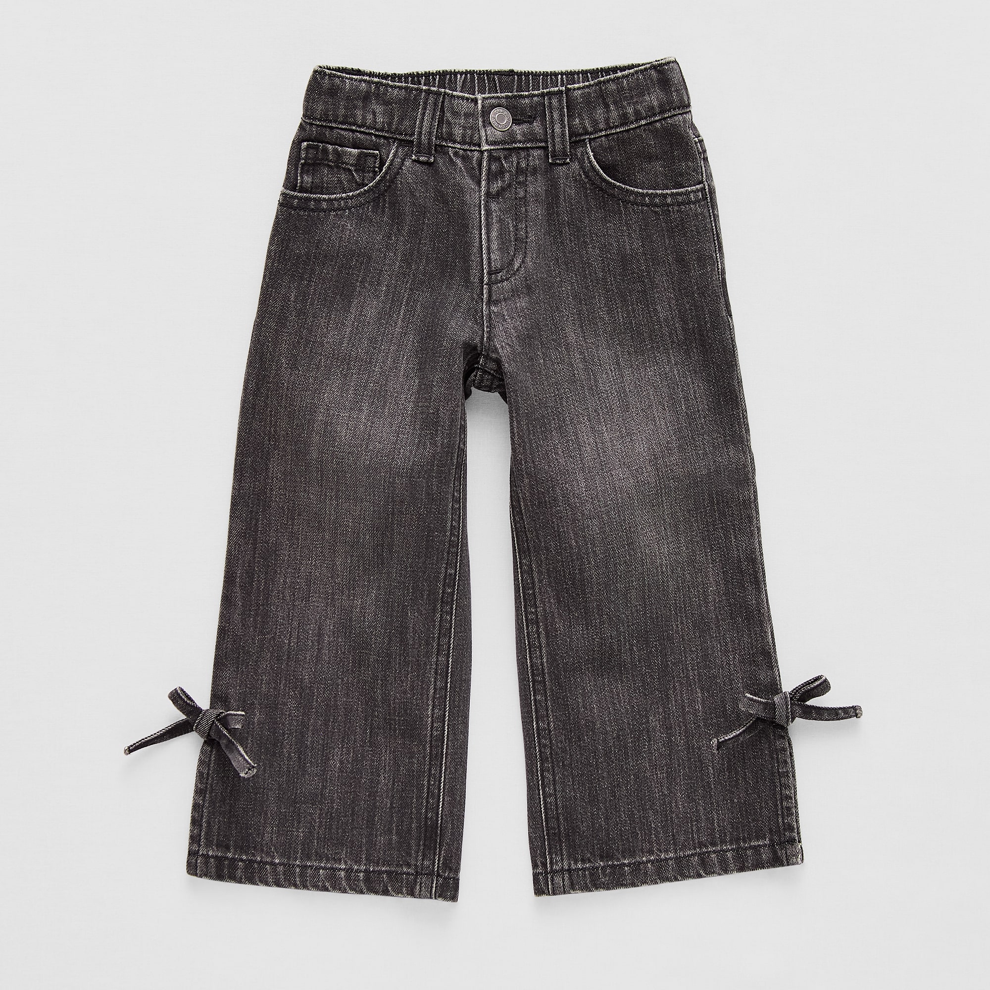 Okie Dokie Toddler & Little Girls Wide Leg Jean