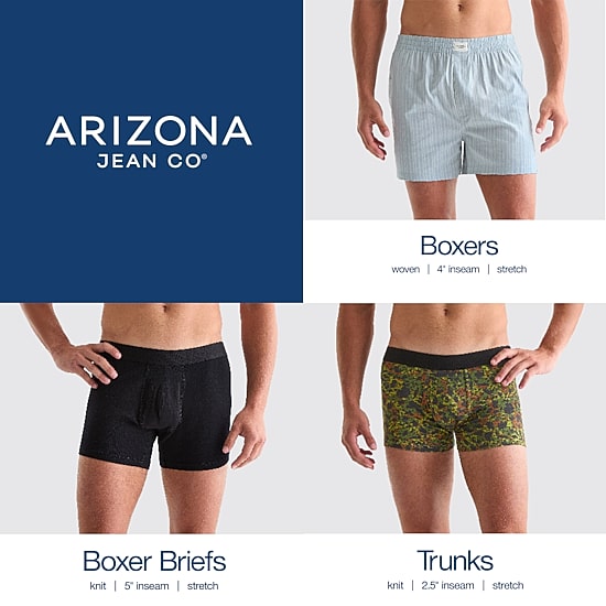 Arizona Mens Boxer Briefs 379139