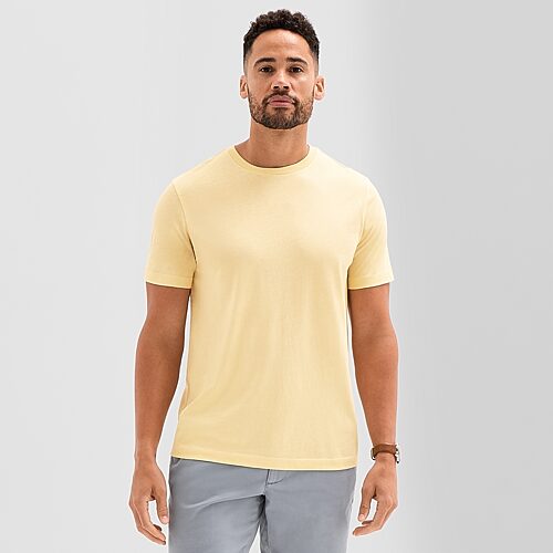 St. John's Bay Super Soft Mens Crew Neck Short Sleeve T-Shirt, Xx-large, Yellow
