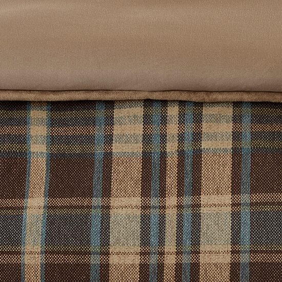 Woolrich Hadley Plaid Oversized Cozy Spun Comforter Set