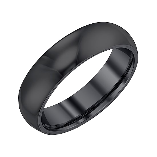 Mens 6MM Tungsten Wedding Band