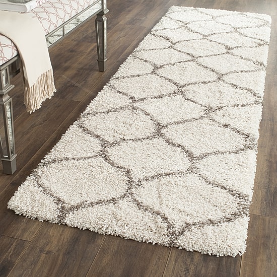 Safavieh Hudson Shag Collection Maria Geometric Runner Rug