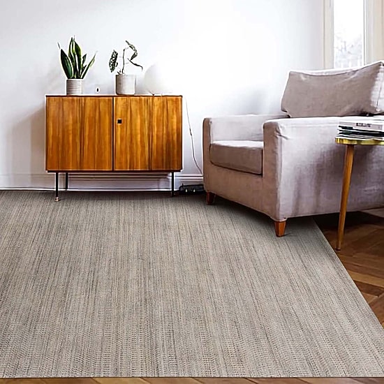 Amer Rugs Raffia AA Hand-Woven Wool and Viscose Rug