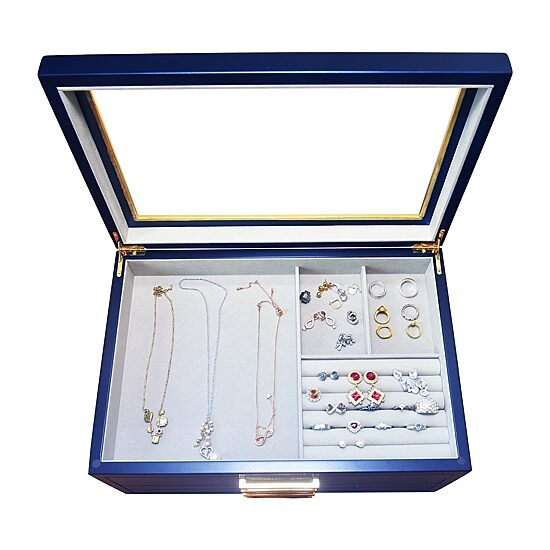 Paul K. O'Rourke Co. Blue Jewelry Box