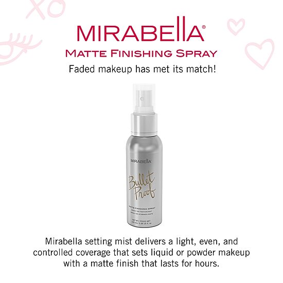 Mirabella Bulletproof Matte Setting Spray