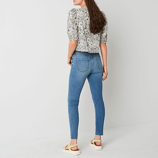 a.n.a Womens Tall High Rise Skinny Fit Jean