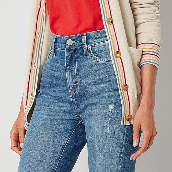 a.n.a - Tall Womens High Rise Skinny Ankle Jean