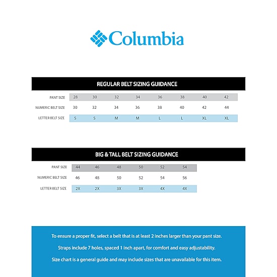 Columbia Mens Belt