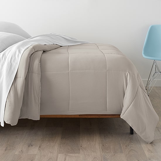 Ella Jayne Microfiber Down-Alternative Solid Color Comforter