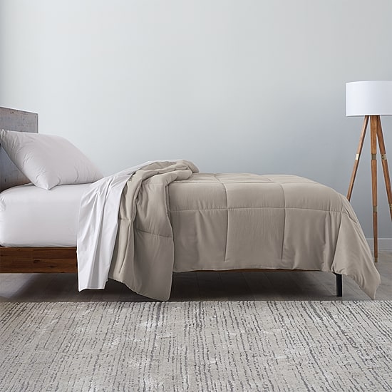 Ella Jayne Microfiber Down-Alternative Solid Color Comforter