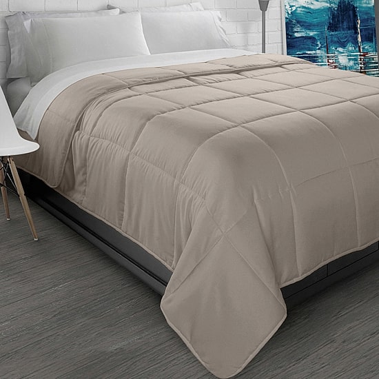 Ella Jayne Microfiber Down-Alternative Solid Color Comforter