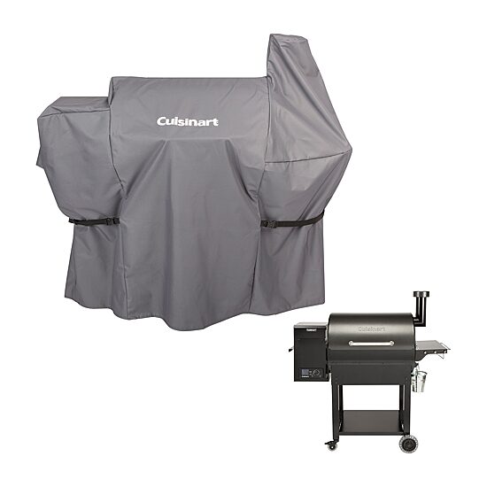 Cuisinart Outdoors 700 Sq. Inch Deluxe Pellet Grill Cover Smoker
