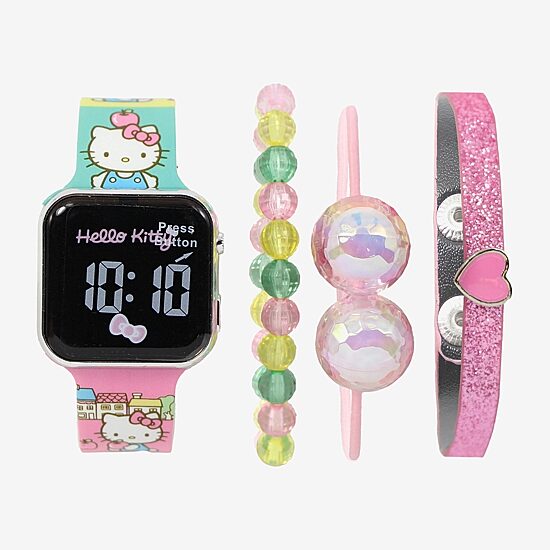 Hello Kitty Girls Multicolor Strap Watch Hk40017jc
