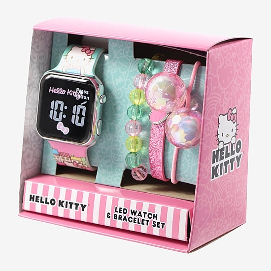 Hello Kitty Girls Multicolor Strap Watch Hk40017jc