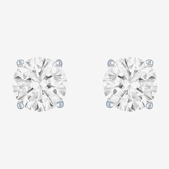 YES PLEASE! 2.5 CT.T.W. Lab-Created White Sapphire Stud Earrings in Sterling Silver
