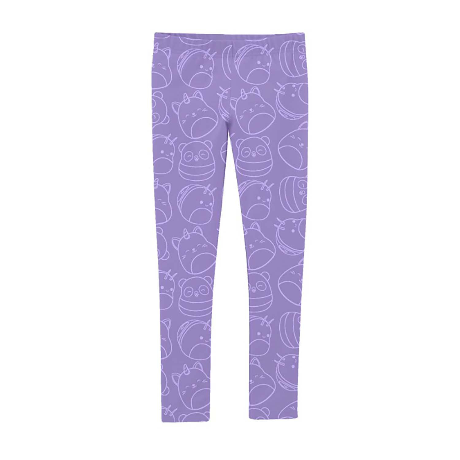 Little Girls Squishmallows 21" Skinny Full Length Leggings