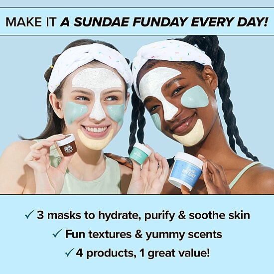 I Dew Care Sundae Scoop Face Mask Gift Set