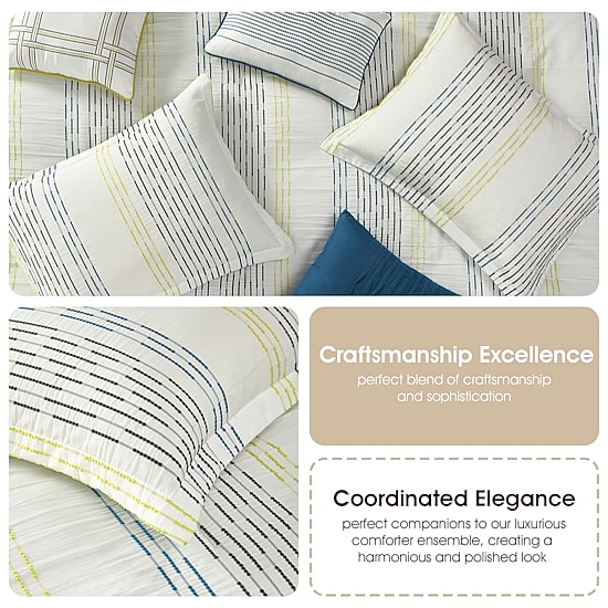 Stratford Park Hamish 7pc Lightweight Comforter Set