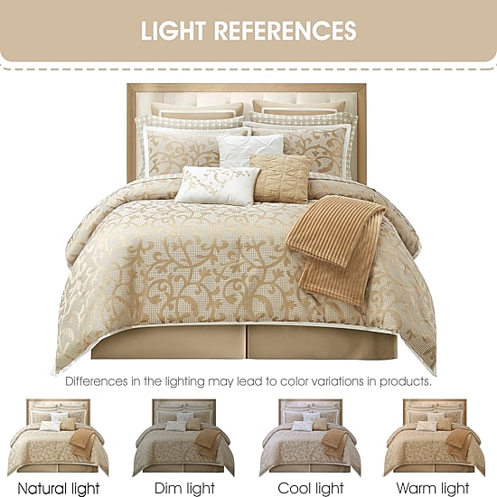 Stratford Park Aryana 16-pc. Lightweight Comforter Set