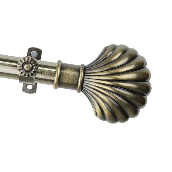 Rod Desyne Scallop 13/16 IN Adjustable Curtain Rod