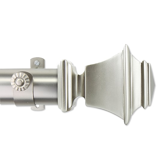 Rod Desyne Bach Non-Telescoping 1 1/2 IN Curtain Rod