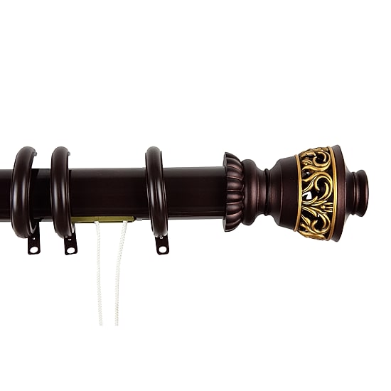 Rod Desyne Lattice Traverse Adjustable Curtain Rod