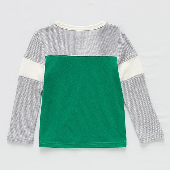 Okie Dokie Toddler & Little Boys Crew Neck Long Sleeve Regular Fit Thermal Top