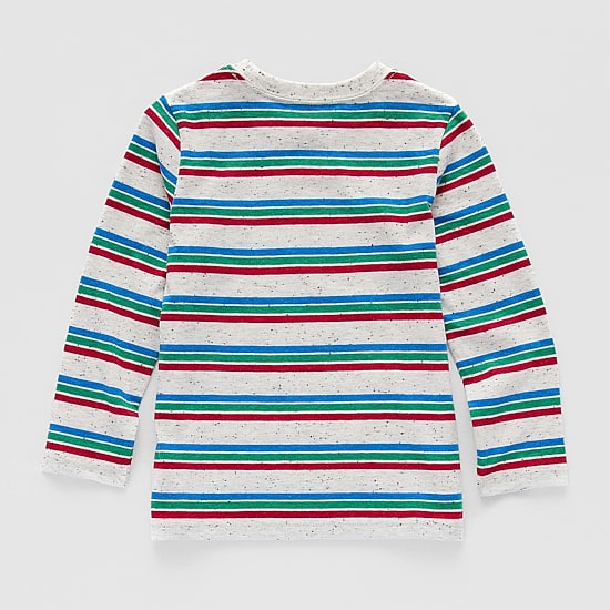 Okie Dokie Toddler & Little Boys Crew Neck Long Sleeve T-Shirt