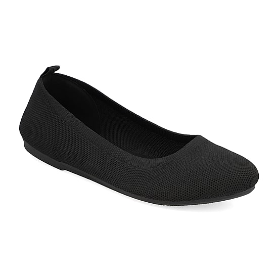 MIA girl Knit Womens Round Closed Toe Ballet Flats