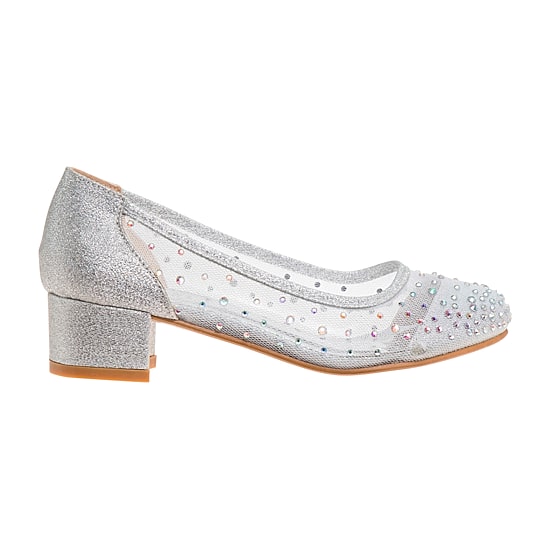 Badgley Mischka Round Closed Toe Block Heel Pumps