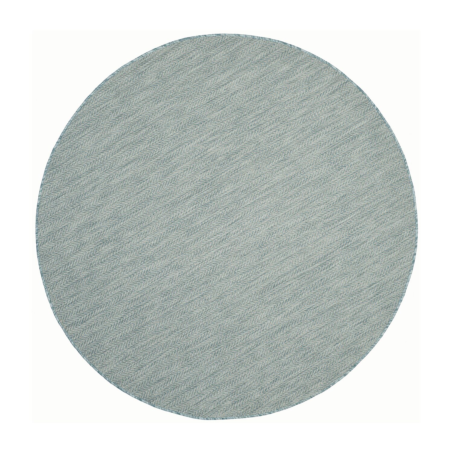 Safavieh Courtyard Collection Katelyn Geometric Indoor/Outdoor Round Area Rug