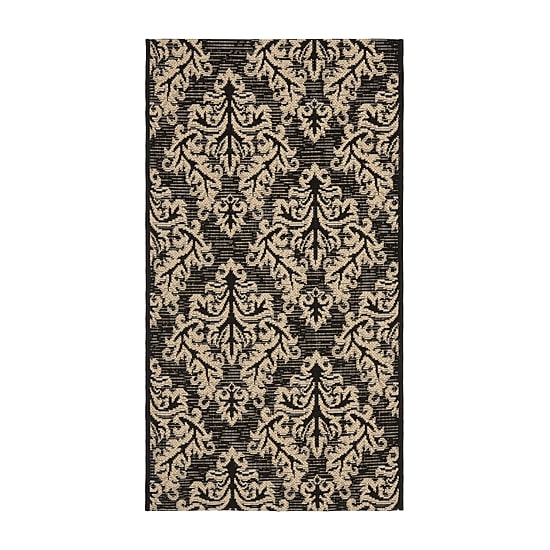 Safavieh Courtyard Collection Domhnall Floral Indoor/Outdoor Area Rug
