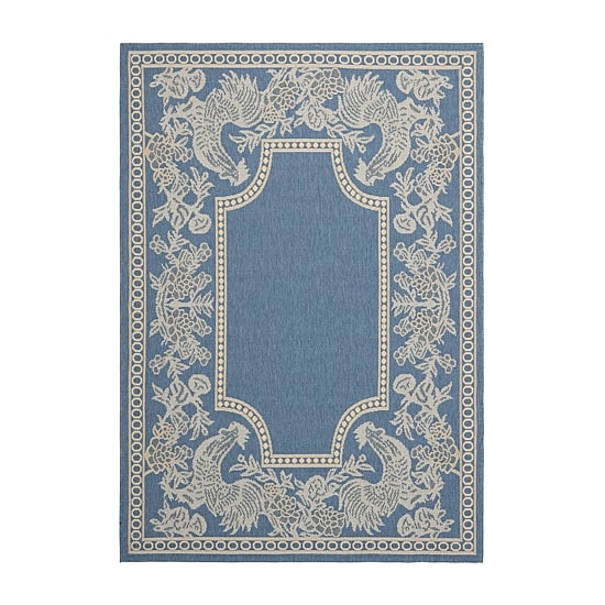 Safavieh Courtyard Collection Kestrel Oriental Indoor/Outdoor Area Rug