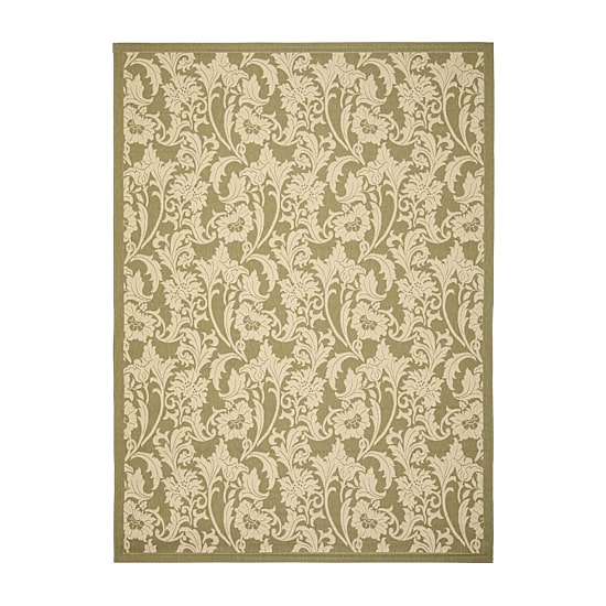 Safavieh Courtyard Collection Rosabel Oriental Indoor/Outdoor Area Rug