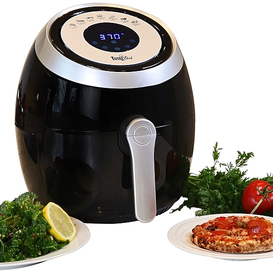Total Chef Electric Air Fryer- 7 Cooking Presets- Digital Touch Controls