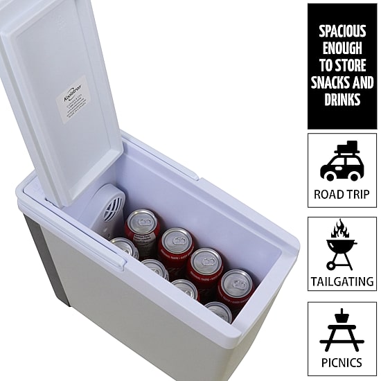 Koolatron Slim Compact P20 Thermoelectric Iceless 12V Cooler Warmer 17L