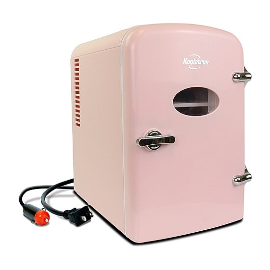 Koolatron 6 Can Retro Portable Mini Fridge